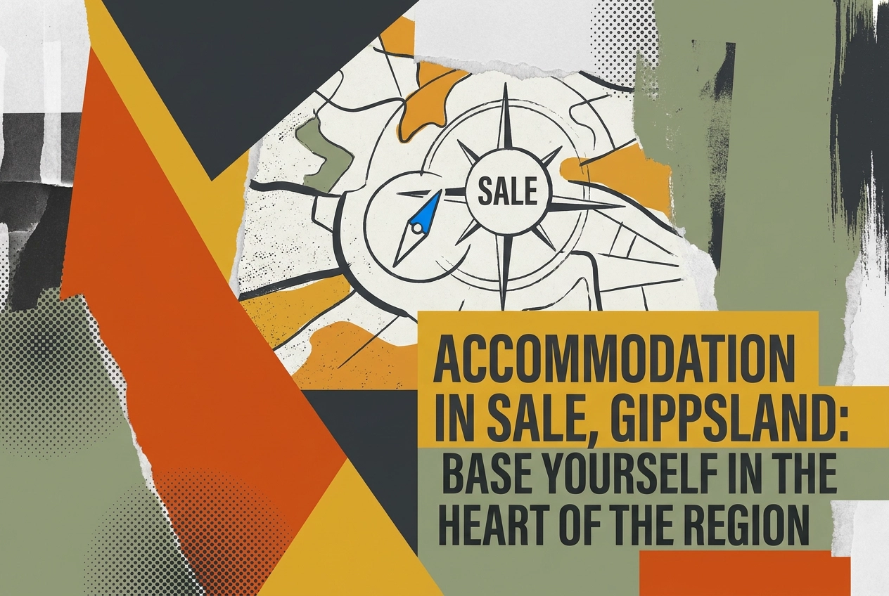 Professional header image for list-based article: Accommodation in Sale, Gippsland: Base Yourself in the He...