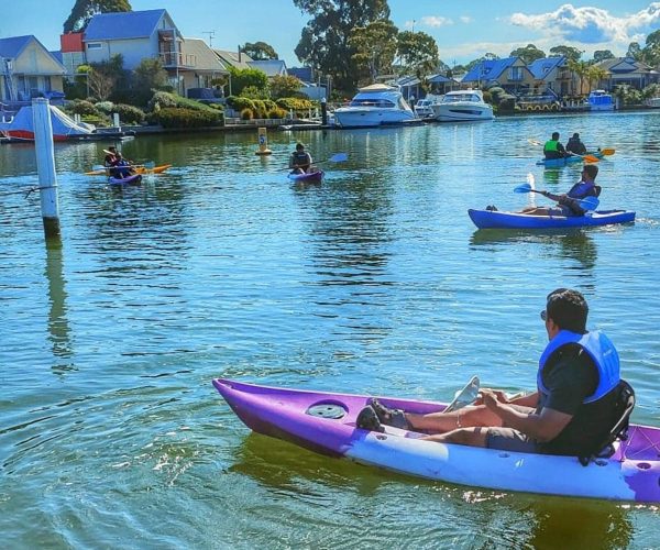 Kayaks on the canals 1